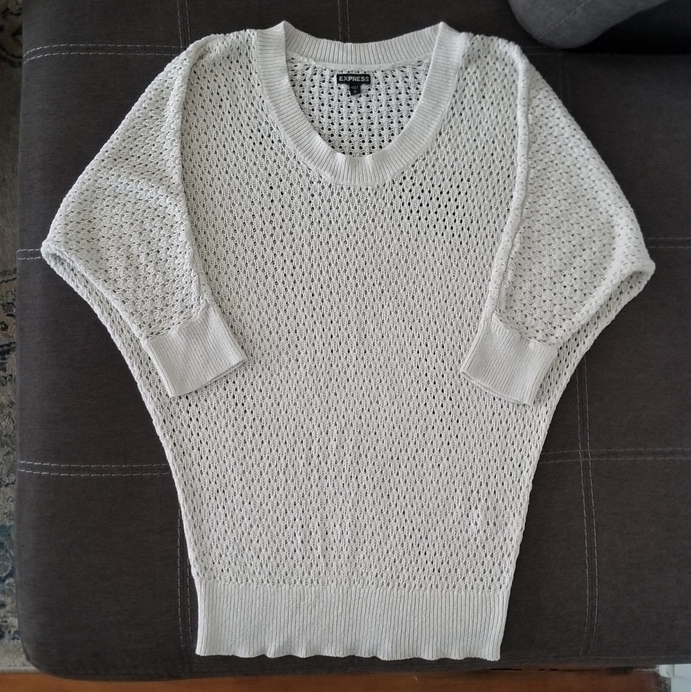 Express S knit batwing sweater